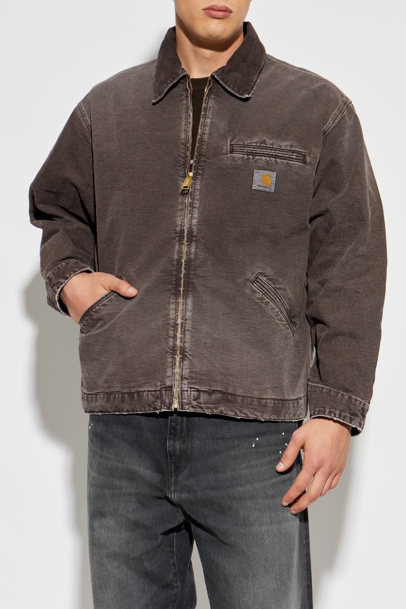 Brown Detroit jacket Carhartt WIP - Vitkac PR